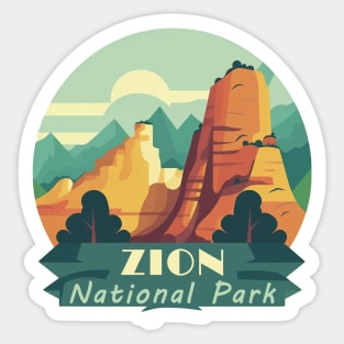 Zion National Park Sticker